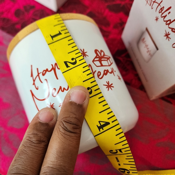 Silverton Holiday Ceramic Canister Set. NIB. - Picture 5 of 7